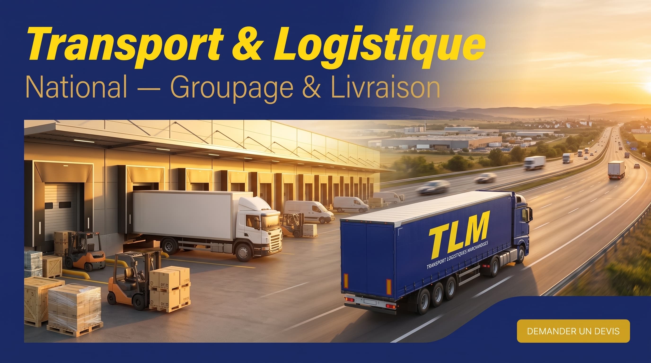 TLM — Transport & Logistique · tlm-services.com